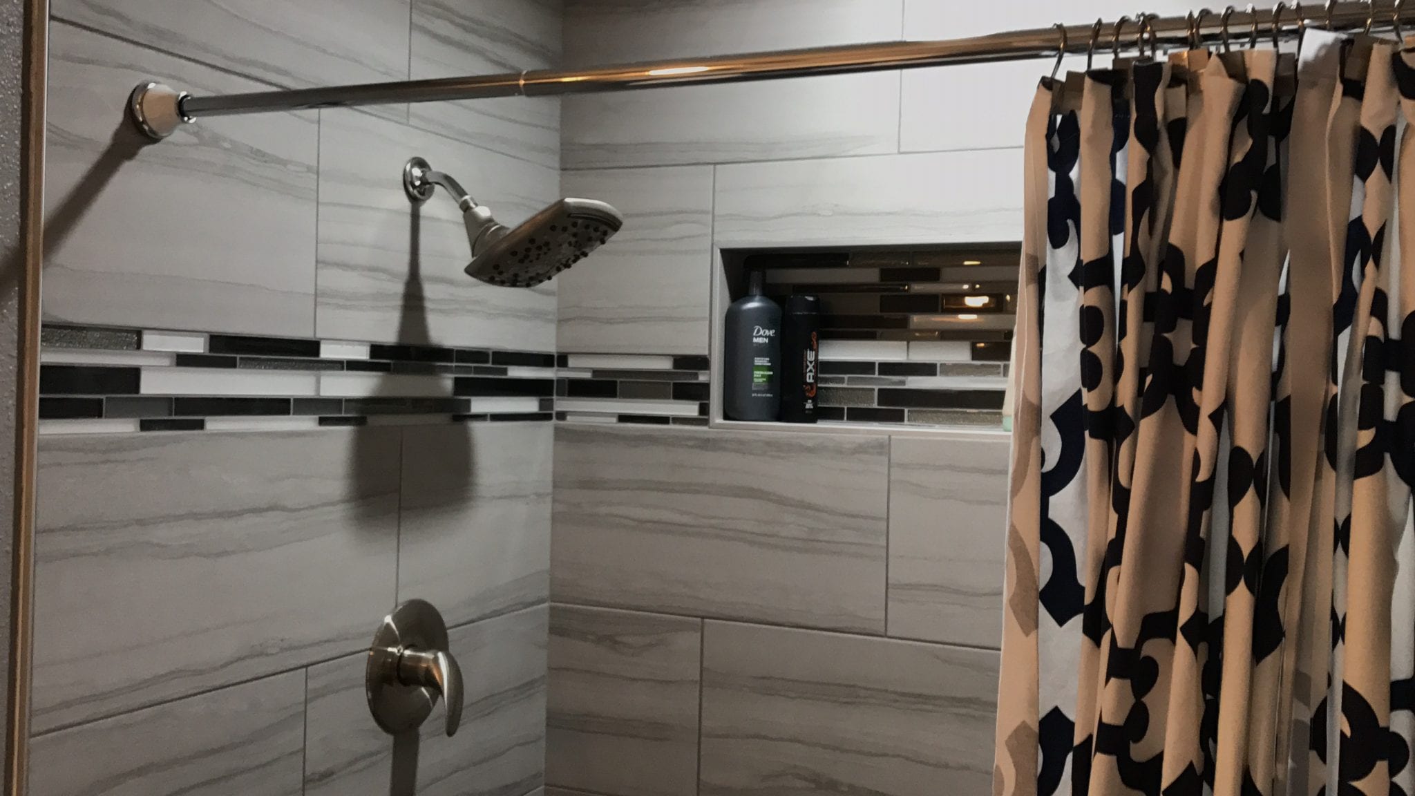 Finished shower renovation
